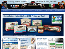 Tablet Screenshot of crownprince.com